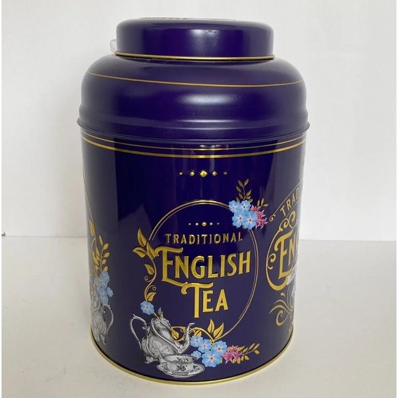 Traditional English Teas Vintage Victorian Tin Fine Ceylon Breakfast 240 Bags - Picture 2 of 9